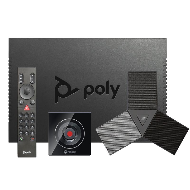 宝利通Polycom G200中小型会议室解决方案 视频会议系统（不含双显） 高清Cube镜头 适用20-40平会议室