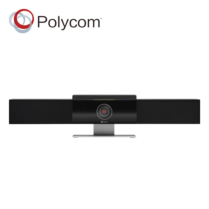宝利通Polycom 4K音视频会议一体机 经济型studio 高清摄像头 /全向麦克风 /立体声扬声器 适用中小型会议